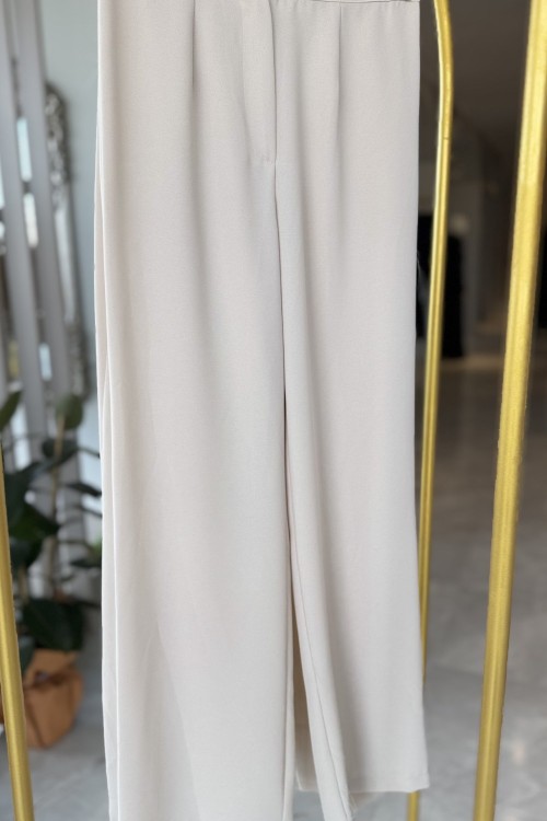 Bol paça pantolon Bej