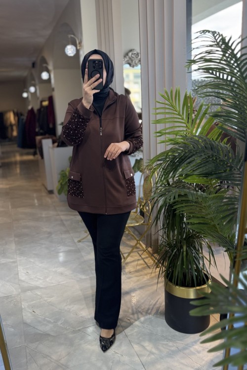 GÜLSE KAP Kahverengi