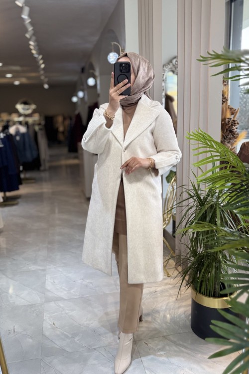 TAY TÜYÜ KAŞE KABAN Bej