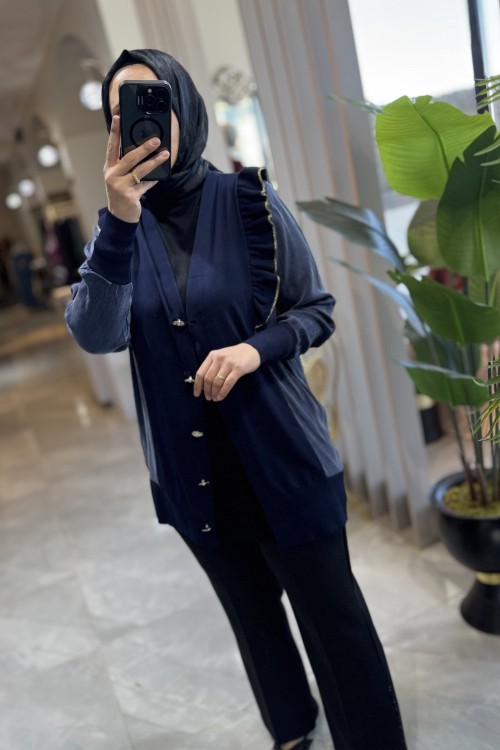 SUZANNA HIRKA Lacivert