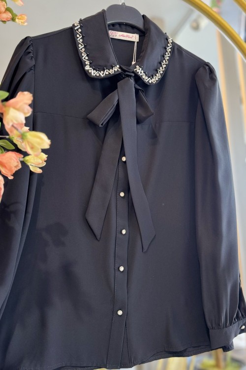 PRİME GÖMLEK Siyah