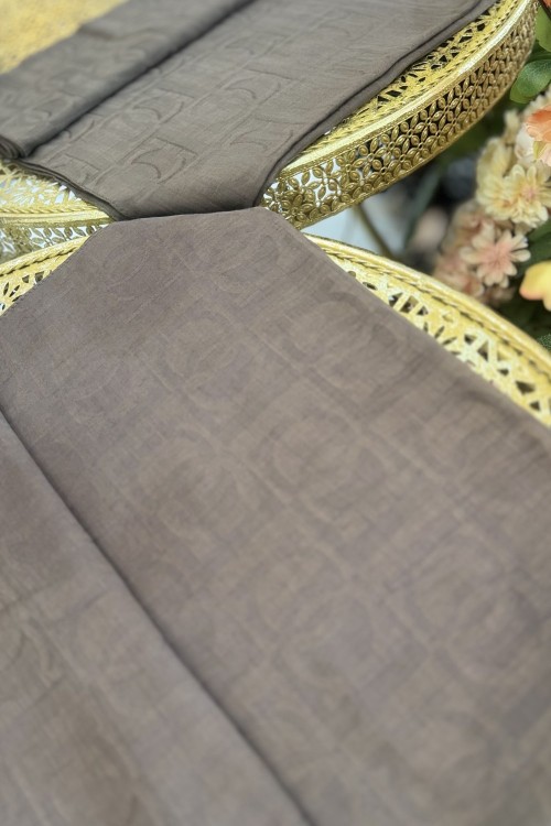 Qq PAMUK ŞAL SERİSİ Sütlü Kahve